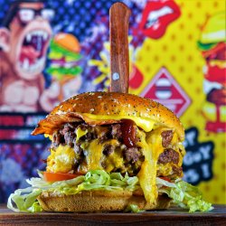 The mad burger image