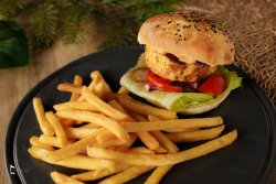 Chicken Cheeseburger image