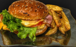 Omleshi burger image