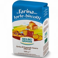 Faina 00 pentru prajituri si biscuiti, Molino Grassi, 1 kg