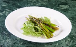 Grilled asparagus image