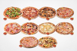 Crazy Party | 10x Pizza 32cm la alegere + 10x sosuri gratuite image