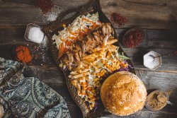20% reducere: Mega Shawarma de pui la farfurie image