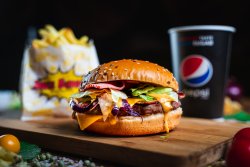 Meniu XL American Bacon Burger image