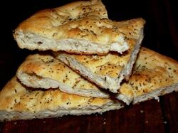 Focaccia cu usturoi și oregano image