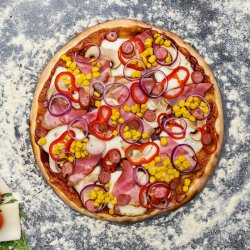 24cm Pizza barbeque carnati image