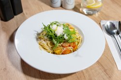 	Spaghete aglio olio cu pesto de busuioc si spanac 350 gr image