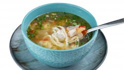 Supă de pui cu tăiței / Chicken noodle soup image