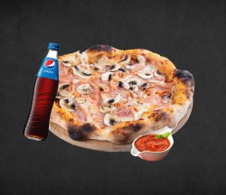 Full pizza combo for 1 image