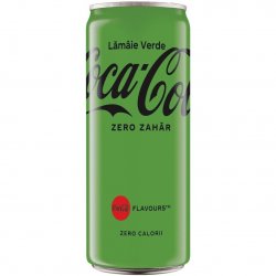 Coca-Cola - Zero Lamaie Verde 0.33 doza image