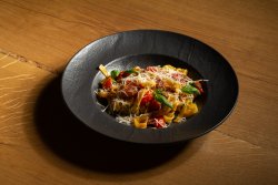 Tagliatelle cu roșii cherry și busuioc (V) image