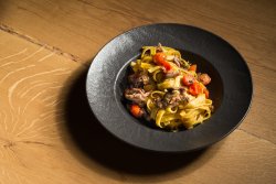 Tagliatelle cu pulpa de rata confiata image