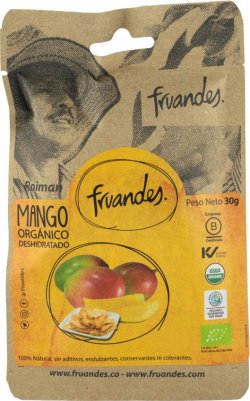 Mango deshidratate, BIO, 30g, Fruandes image