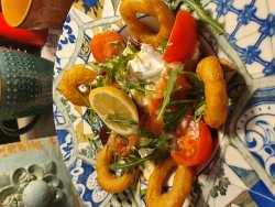 Salata cu somon fume image