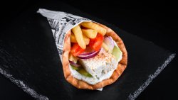 Feta la pita (brânză grecească la pita) image