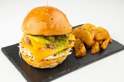 Guacamole burger image