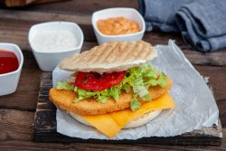 Chicken burger image