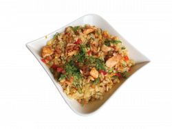 Fried Rice with salmon image