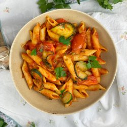 Paste Zucchini e Pomodorini de Post image