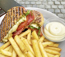 Italian Sandwich & Fries image