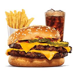 Meniu Double Cheeseburger image