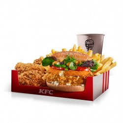 Zinger®/ Fillet® Mozzarella Burger Box image