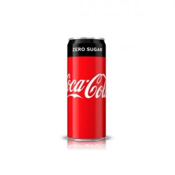 Coca-cola zero 0,33l image