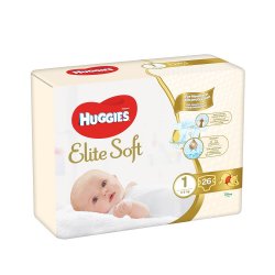 Scutece Elite Soft nr 1, Convi, 3-5 kg, 26 buc, Huggies