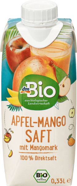 dmBio suc de mango si mar ECO 0,33l