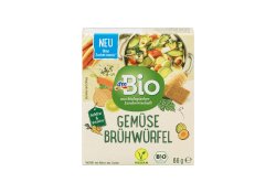 dmBio cuburi pentru supa de legume ECO 66g