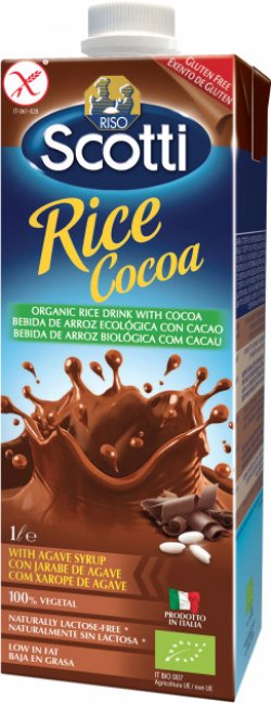 Riso Scotti bautura de orez cu cacao ECO 1l