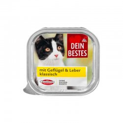 Dein Bestes hrana pisici ficat 100g