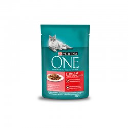 One sterilcat hrana umeda somon pisica 85g