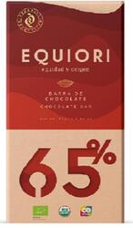 Equiori Ciocolata   Neagra 65% 80G