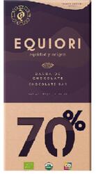 Equiori Ciocolata   Neagra 70% 80G