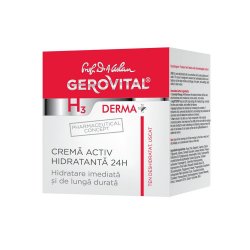 Cremă activ hidratanta Gerovital H3 Derma+, 50 ml, Farmec