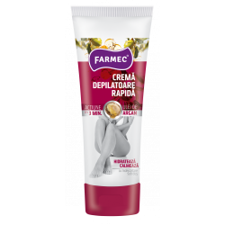 Crema depilatoare rapida cu ulei de argan, 150 ml, Farmec