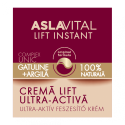 Crema lift ultra-activa pentru toate tipurile de ten AslaVital,50 ml, Farmec