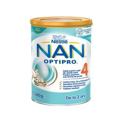 Nan 4 Optipro formulă de lapte, Premium, +2 ani, 400 g, Nestle
