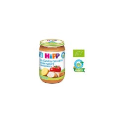Piure din roșii și cartofi cu carne de pui, +8luni, 220g, Hipp