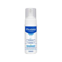 Sampon spuma pentru nou-nascuti, 150 ml, Mustela