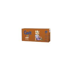Cavit Junior, multivitamine cu aromă de caise, 20 tablete, Biofarm