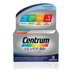 Centrum de la A la Z silver 50+, 30 comprimate, Gsk