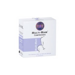 Comprese impregnate Multi-Mam cu gel bio-activ pentru ragade, 12 bucăți, Bioclin