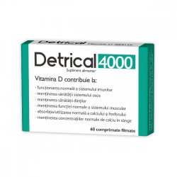 Detrical Vitamina D 4000UI, 60 comprimate, Natur Produkt