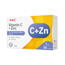 Dr.Max Vitamina C 100 + Zinc 30cpr