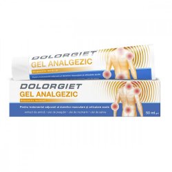 Gel analgezic Dolorgiet, 50 ml, Zdrovit