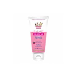 Gel de duș cu aromă de zmeură, 200 ml, Klorane Junior