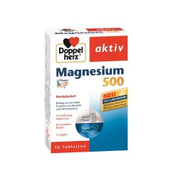 Magneziu 500mg, 30 comprimate, Doppelherz
