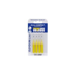 Periute interdentare Mono Compact Yellow, 4 bucati, Elgydium